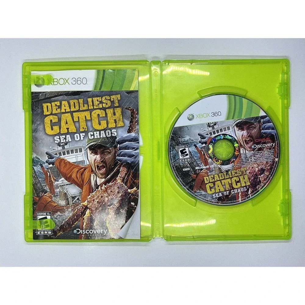 Xbox 360 Deadliest Catch: Sea of Chaos Microsoft cib